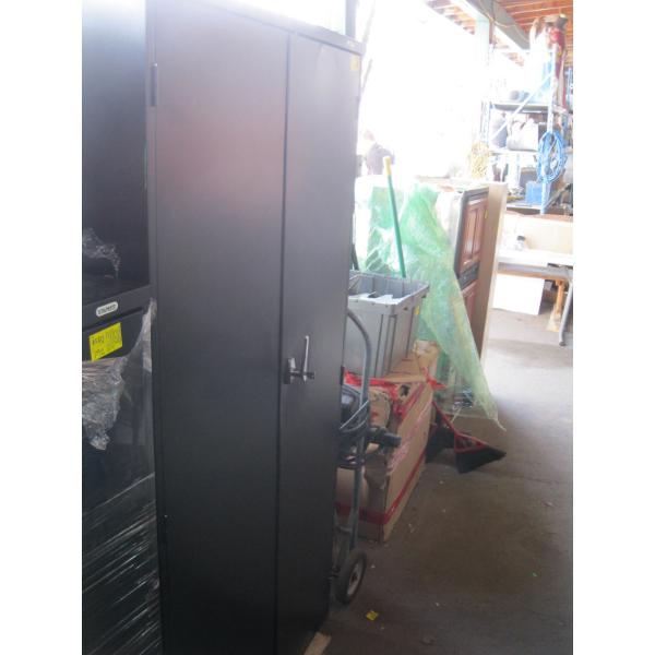 2 DRAWER METAL STORAGE CABINET W/KEY