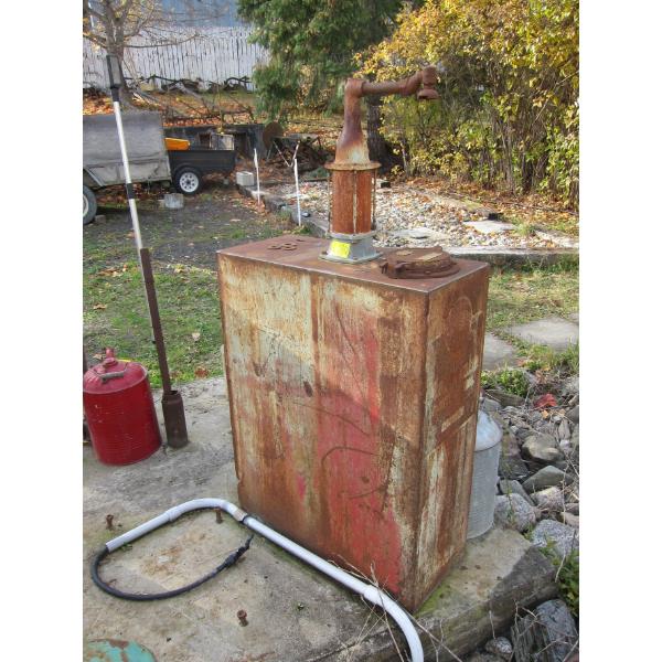 IMPERIAL OIL LTD. LUBRICATING TANK W/PUMP