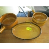 Image 1 : 4 PIECES OF FRENCH CLAYWARE