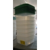 Image 1 : 4 PLASTIC CONTAINERS W/LIDS - 4QT