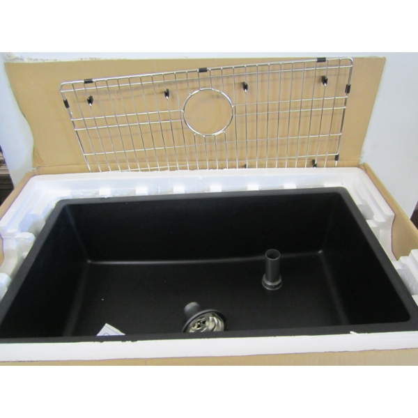 NEW VERTU-M DESIGNER KITCHEN SINK - BLACK