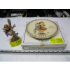 Image 1 : HUMMEL FIGURINE - OUT OF DANGER & A WALL HANG HUMMEL PLATE