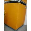 Image 2 : APPROX. 55"X55" METAL LINED PLASTIC SKIRTED FLUID STORAGE TANK W/LOWER DRAIN