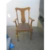 Image 1 : ANTIQUE OAK ARMCHAIR