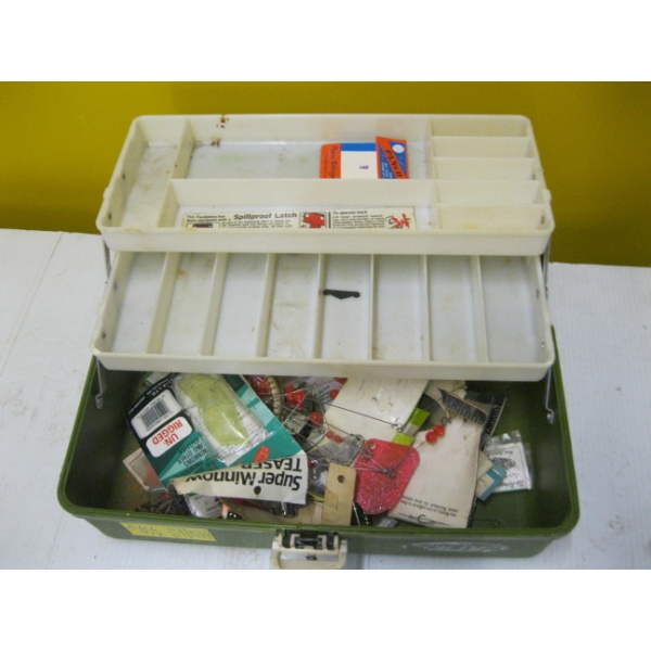 TACKLEBOX W/ASST. CONTENTS
