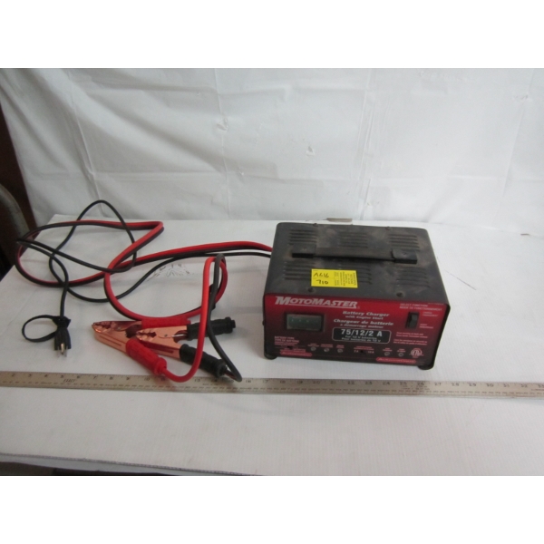 MOTOMASTER BATTERY CHARGER W/ENGINE START