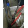 Image 1 : BIN W/MISC. PIPE WRENCHES, ETC.