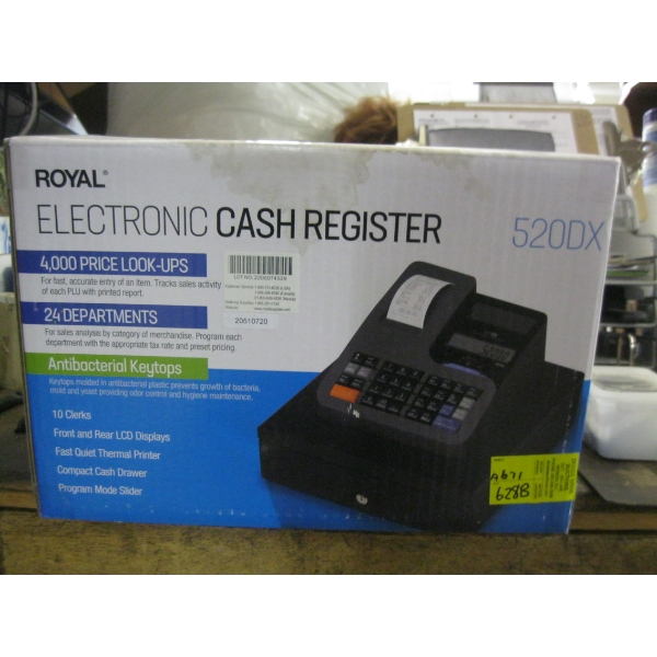 ROYAL ELECTRONIC CASH REGISTER IN BOX