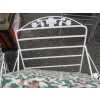 Image 3 : 4 WROUGHT IRON CHAIRS W/CUSHIONS