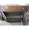 Image 6 : SINGLE DRAWER 2 DOOR ANTIQUE BARLEY TWIST LEG SIDEBOARD
