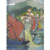 Image 2 : PETIT POINT PICTURE OF SAILBOAT