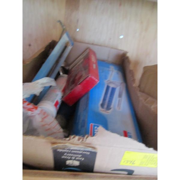 MISC. NEW GREASE GUN, GROUNDING CLAMP, OTHER GREASE GUNS, ETC.