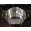 Image 4 : 2 COPPER FRY PANS & A COPPER POT