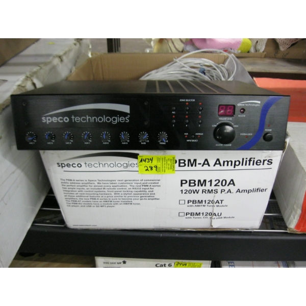 SPECTRO TECHNOLOGIES AMPLIFIER W/MISC. WIRE