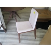 Image 2 : LIGHT UPHOLSTERED DINING CHAIR, WOOD FRAMED