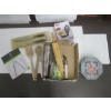 Image 1 : MISC. ROLLING PIN, WHISK, KNIFE SET, ETC.