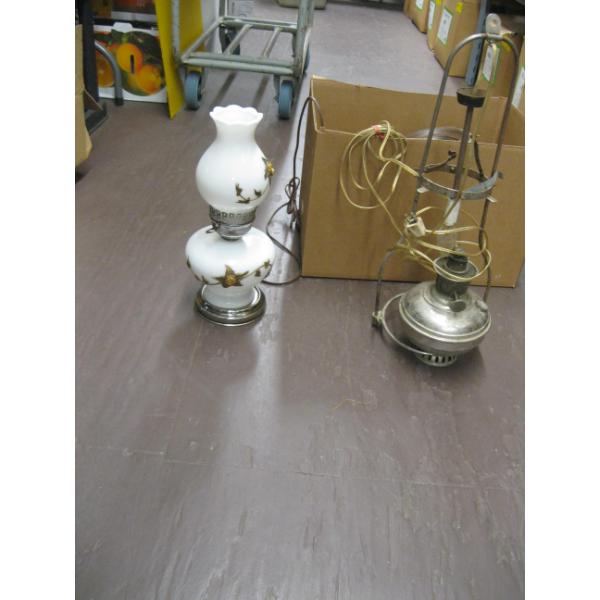 MISC. LAMPS, OIL LAMP, ETC.