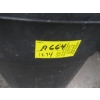 Image 4 : BLACK GARBAGE CAN W/MISC. GARDEN TOOLS, DÉCOR, BAMBOO STAKES, ETC.