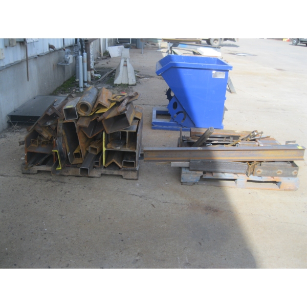 ASST. SCRAP STEEL, 2 SIDE PANEL STORAGE DOORS