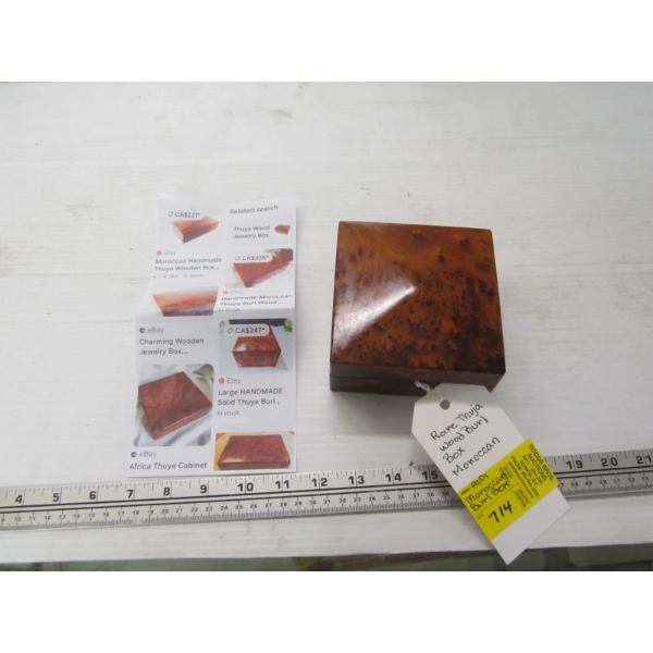 MOROCCAN BURL BOX
