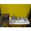Image 1 : SILVER PLASTIC DISHES & METAL DISHES