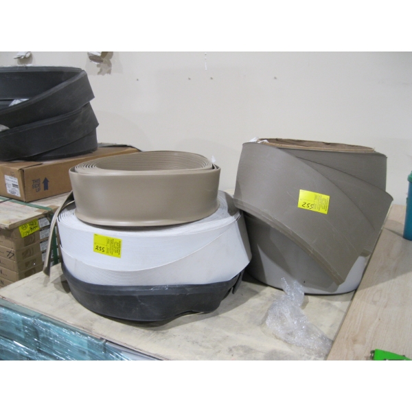 ASST. VARIOUS SIZES/COLORS OF COVE MOLDING