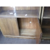 Image 2 : SLIDING GLASS DOOR CABINET W/LOWER LOCKING CABINET