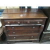 Image 1 : LG. MAHOGANY 5 DRAWER ANTIQUE DRESSER