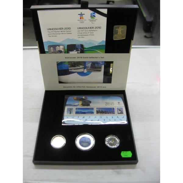 2010 VANCOUVER OLYMPICS COIN & PIN COLLECTOR SET