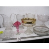 Image 2 : VINTAGE GLASSWARE - CRANBERRY GLASS, SM. DISH