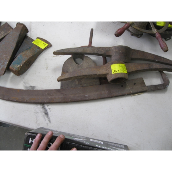 PIC HEADS, SCYTHE BAR, ETC.
