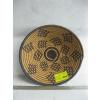 Image 2 : WOVEN BASKET W/DECORATIVE PATTERN