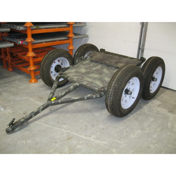 HEAVY DUTY 4 WHEEL TRAILER - NO PAPERS