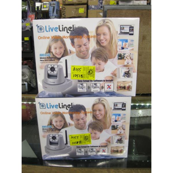 2 NEW LIVELINE WIRELESS CAMERAS