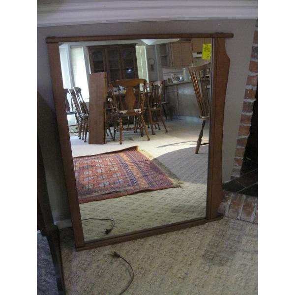 MAPLE FRAMED MIRROR