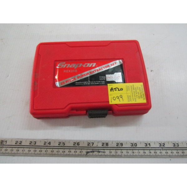 25 PIECE SNAP ON SCREW EXTRACTOR SET