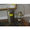 Image 1 : ANTIQUE GAS CAN & A CNR RAILWAY LANTERN