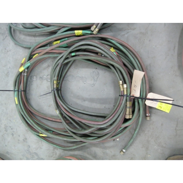 80' OF OXY ACETYLENE HOSE