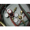 Image 4 : OXY ACETYLENE TORCH KIT W/HOSES, GAUGES & CUTTING TORCH