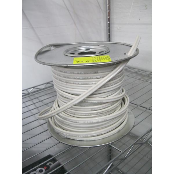 ROLL OF WHITE HOUSEHOLD WIRE - 14 2
