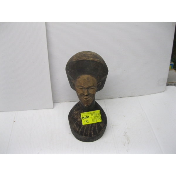 CARVED AFRICAN TRIBAL FIGURINE
