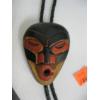 Image 2 : SALISH CARVED MASK BOLO TIE, TSONOKWA BY ARTIE GEORGE
