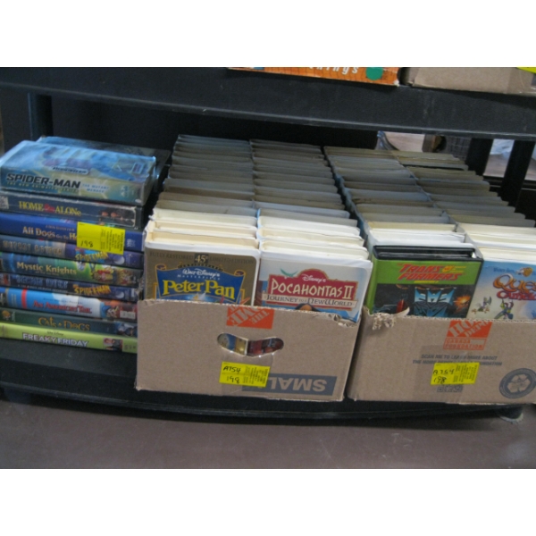 DISNEY VHS MOVIES