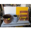 Image 1 : COPPER POT & LG. TEA KETTLE