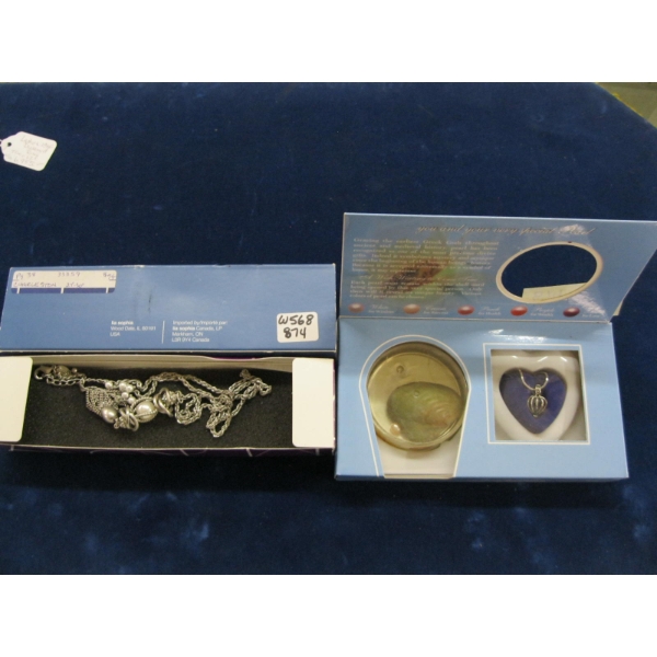 2 CASED JEWELLERY SETS