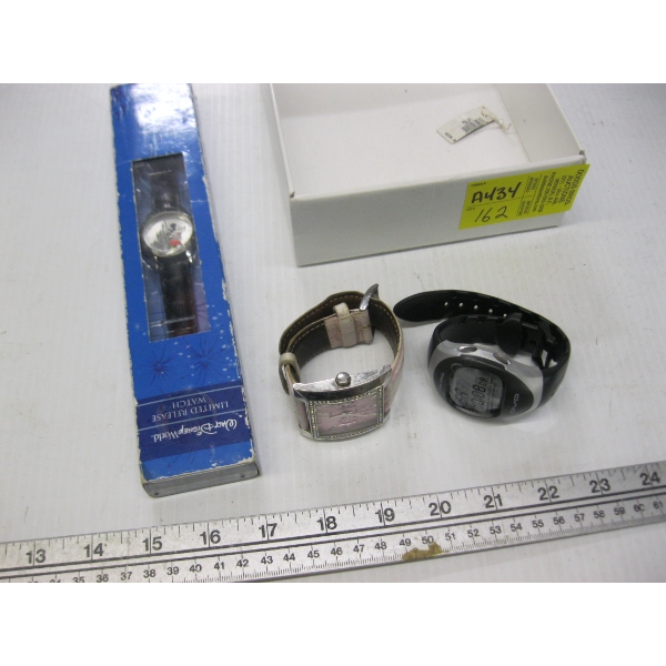 3 WATCHES - MICKEY MOUSE, TALKING WATCH & GUESS