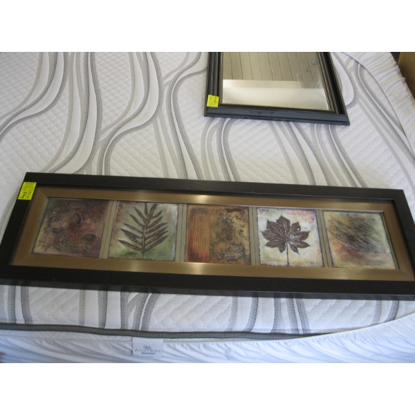 FRAMED PRINT OF THE LEAVES