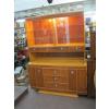 Image 1 : GLASS DOOR CHINA CABINET W/LOWER SIDEBOARD