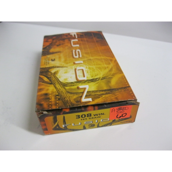 FUSION .308WIN 165 GRS|20 CENTERFIRE RIFLE CARTRIDGES