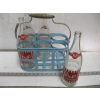 Image 1 : POP SHOPPE BOTTLE HOLDER W/4 BOTTLES
